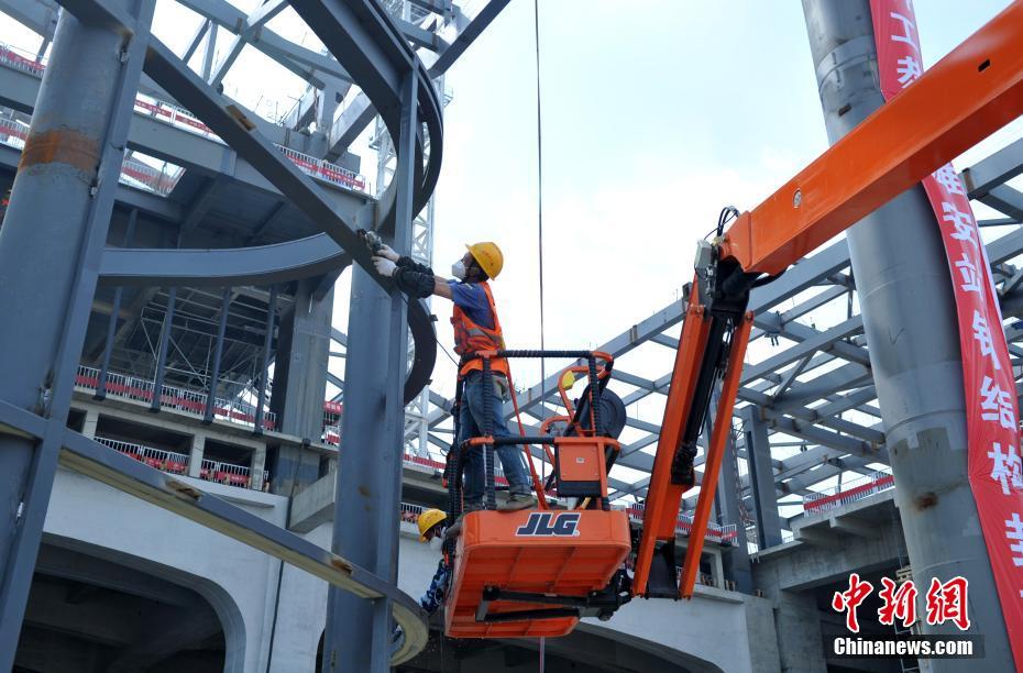 京雄都市間鉄道雄安駅京雄車(chē)庫(kù)の主體工事が竣工
