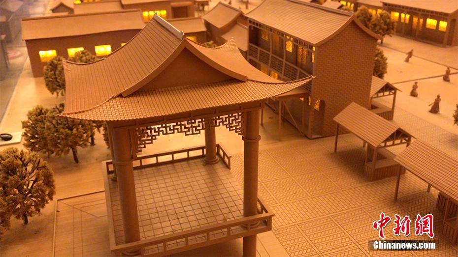 「超縮小版」汴京、1千年の時を越えて賑やかな都の様子を再現(xiàn)　甘粛省