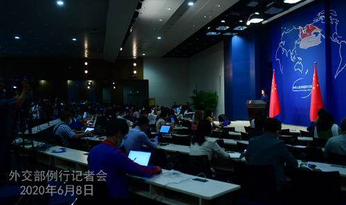 米國務長官「中國は香港人に自由を與えない」に華春瑩報道官が反論
