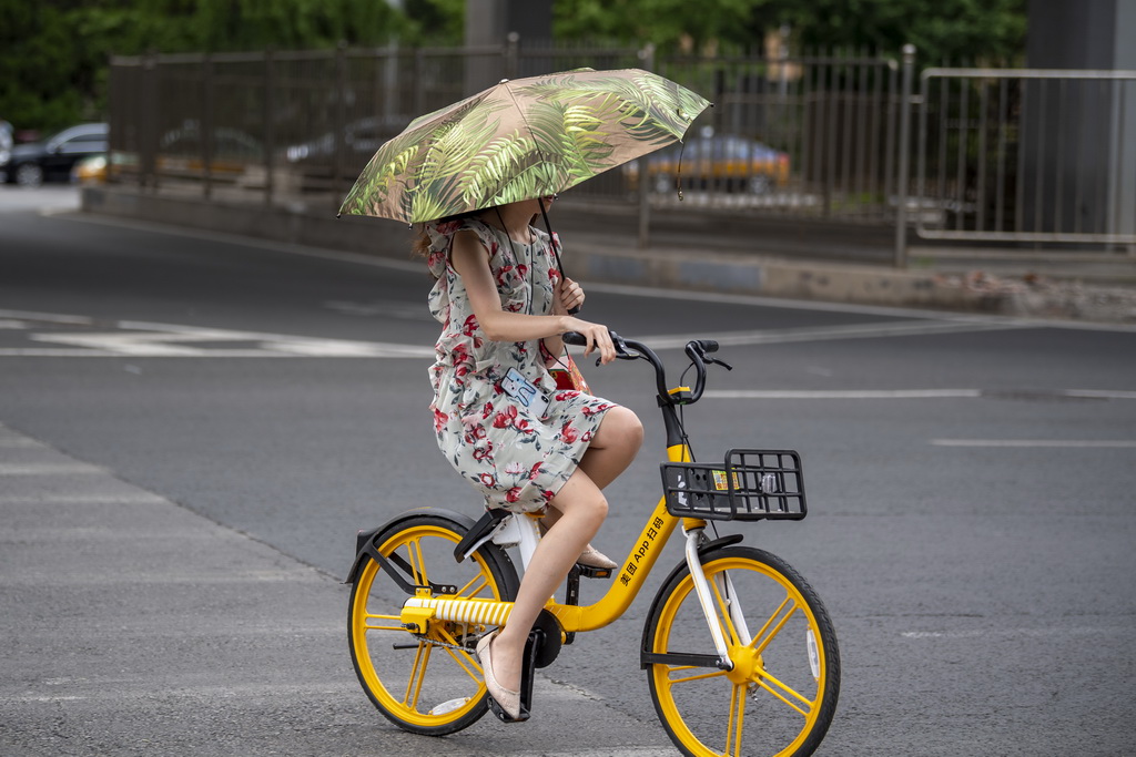暑い！北京、今年の最高気溫をマーク