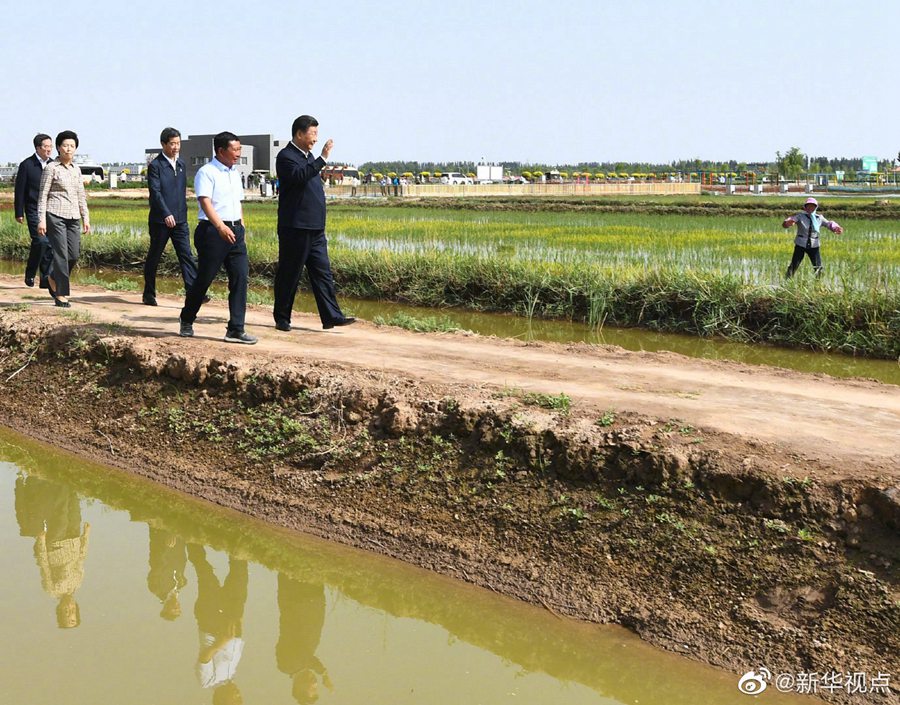 習(xí)近平総書記が寧夏回族自治區(qū)銀川市を視察