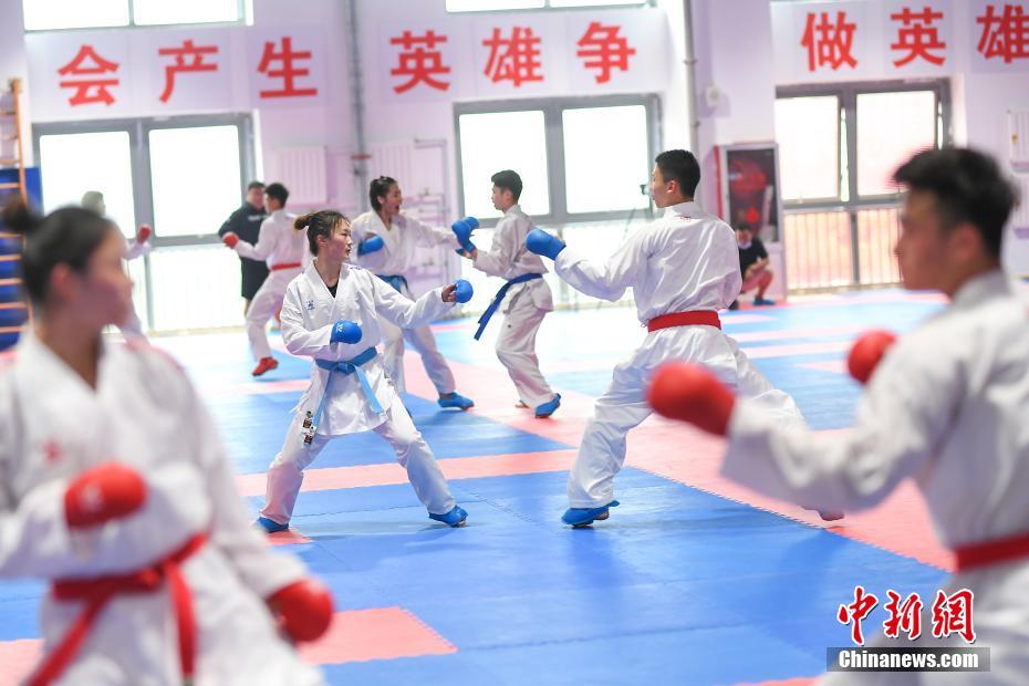 東京五輪に備えトレーニングに勵(lì)む中國國家テコンドーチーム