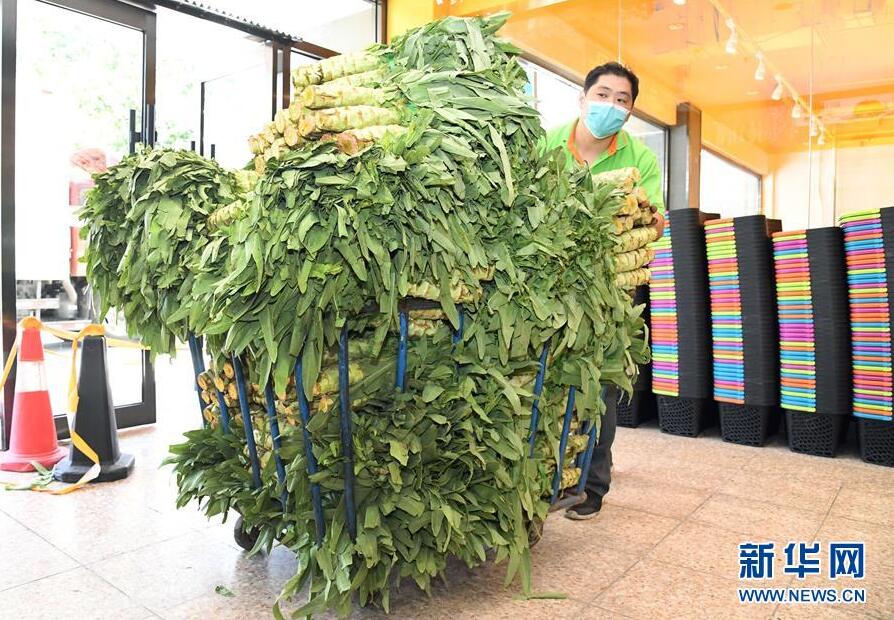 北京の大手スーパーが現地買い付け　市場の供給を保障