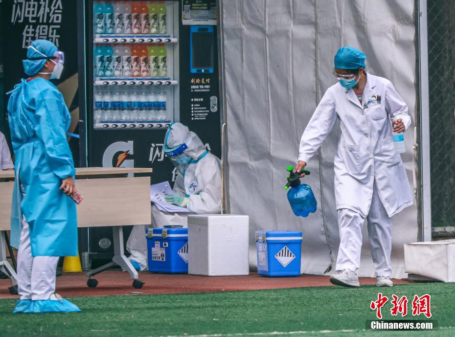 北京新発地卸売市場の市場関係者にPCR検査を?qū)g施