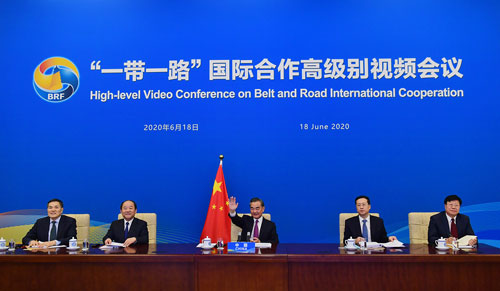 王毅部長(zhǎng)「中國(guó)は『一帯一路』協(xié)力パートナーを5つの面でサポート」