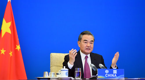 王毅部長「中國は『一帯一路』協(xié)力パートナーを5つの面でサポート」