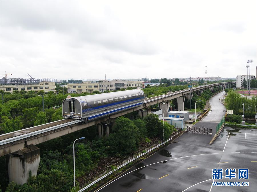 中國(guó)、時(shí)速600キロのリニア車両がテスト走行に成功