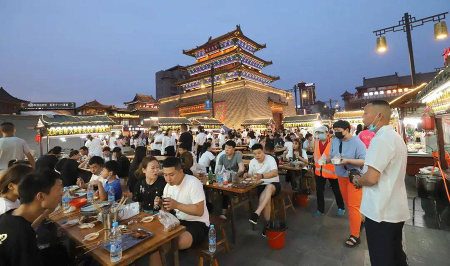 食いしん坊の楽園！大宋不夜城のサマー?ナイトライフ　河南省開封