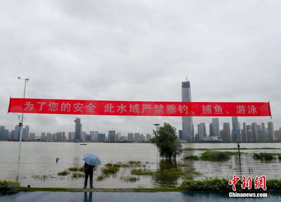 武漢の長江水位、今もなお上昇中　湖北省