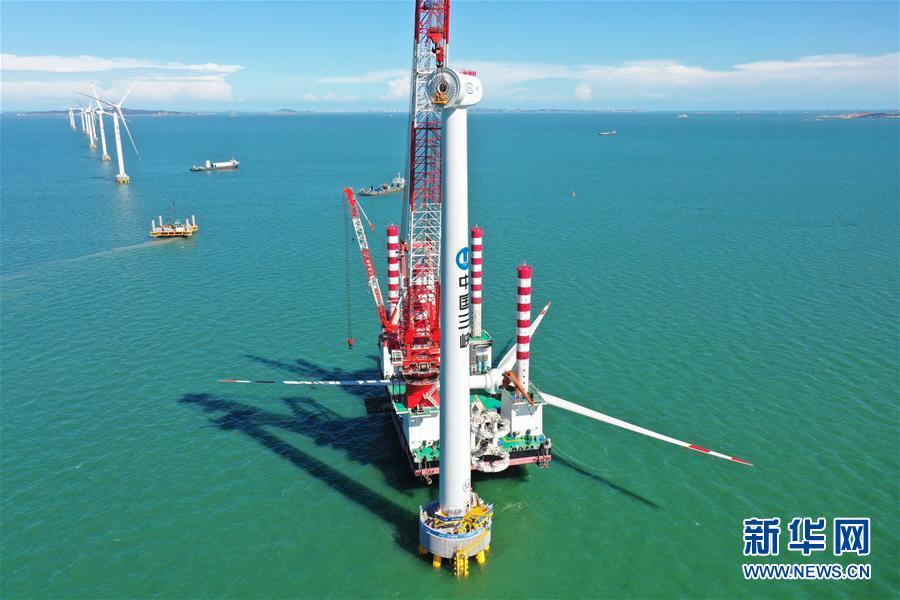 アジア太平洋で最大容量の洋上風(fēng)力発電機(jī)が発電開始