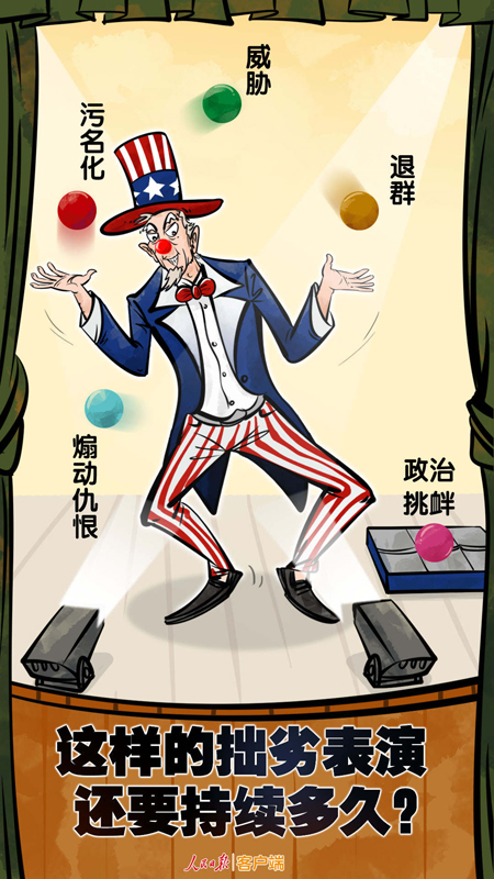 米政治屋の拙劣なパフォーマンスはあとどれほど続くのか