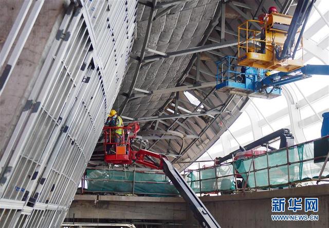 北京冬季五輪競技用リンク建設(shè)の現(xiàn)場を取材