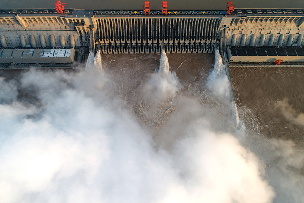 洪水ピーク流量低減率36.7％！三峽ダムが「長(zhǎng)江第3號(hào)洪水」を効果的に調(diào)整