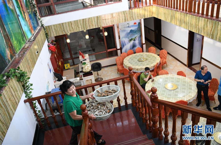 遼寧省の獐島、小さな漁村が華麗に変身