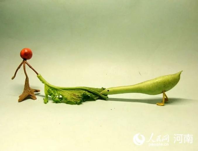 野菜で作ったアニマルワールド！　河南省