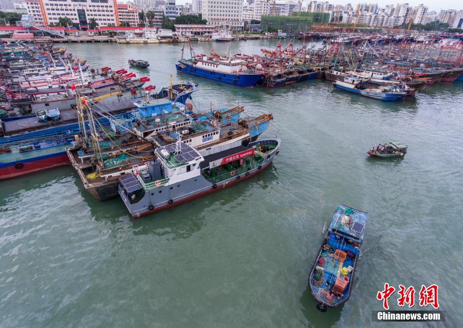 臺(tái)風(fēng)7號(hào)「ヒーゴス」の影響で瓊州海峽のフェリー全線欠航　海南省