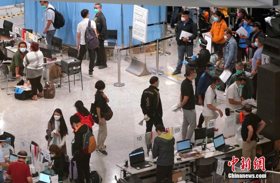 香港國際空港、18日から空港內(nèi)で香港到著客への新型コロナ唾液検査実施