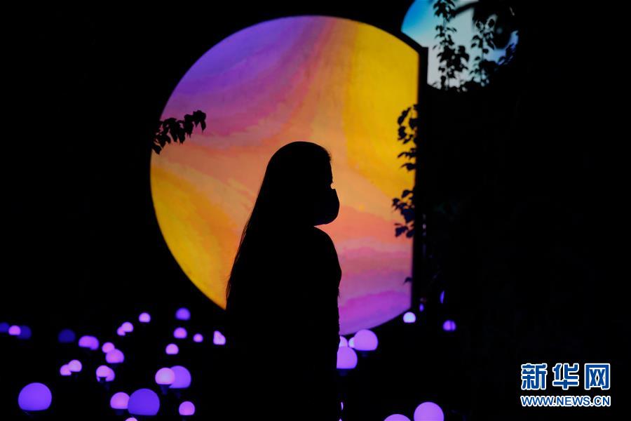 「北京國際光と影のアートシーズン（玉淵潭會場）」が開幕