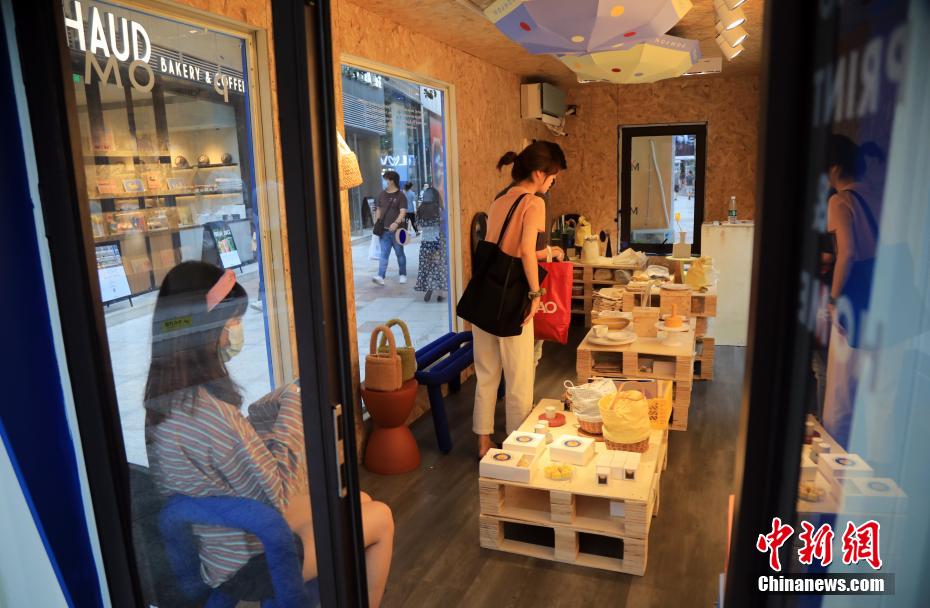 コンテナ?マーケットが上海に登場