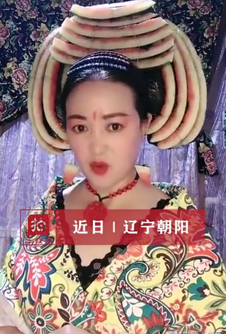 西瓜に玉ネギ、トウモロコシ？歴史キャラの髪飾りを再現(xiàn)！　遼寧省