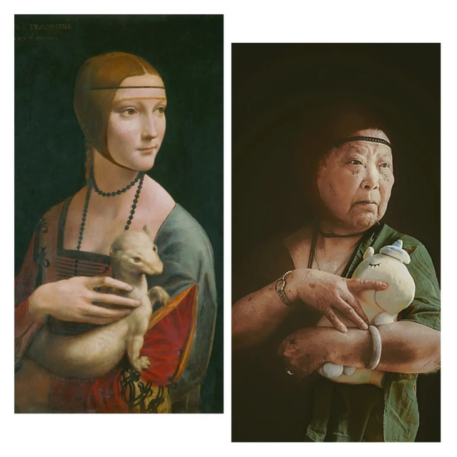 中國、高齢者たちの「なりきり名畫」が話題に！