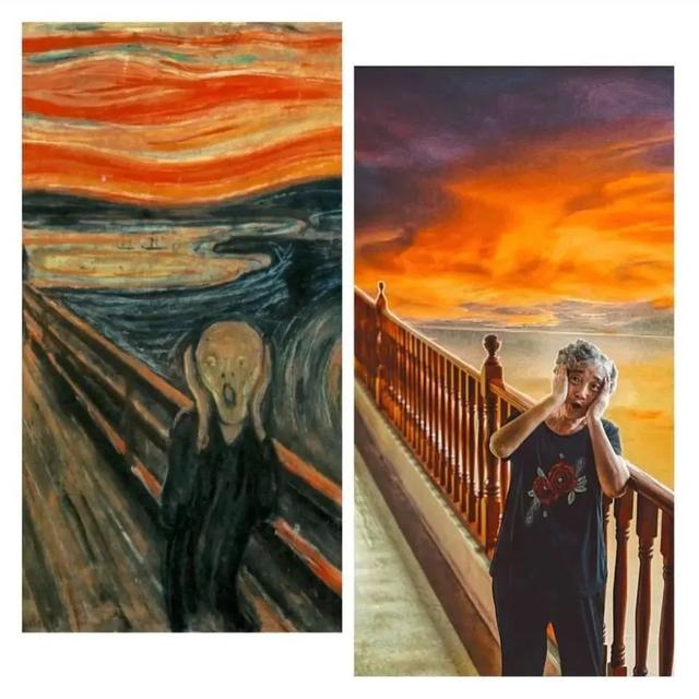 中國、高齢者たちの「なりきり名畫」が話題に！