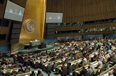 中國の國連次席大使、國連総會で米側のいわれなき非難に反論