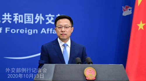 釣魚島海域での巡航と法執(zhí)行は中國固有の権利　日本側(cè)は尊重すべき