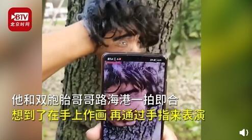 これぞ「手腕」の見せ所？リアルなペインティングとパフォーマンスが話題に