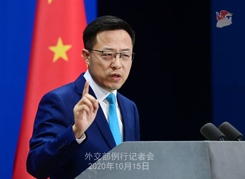 外交部、米側(cè)は香港地區(qū)へのいかなる干渉も止めるべき