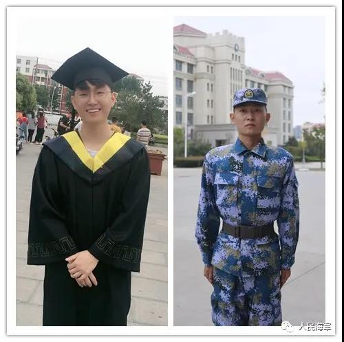 2020年度新兵たちの入隊直後と1ヶ月後のビフォーアフター寫真