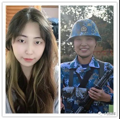 2020年度新兵たちの入隊(duì)直後と1ヶ月後のビフォーアフター寫真