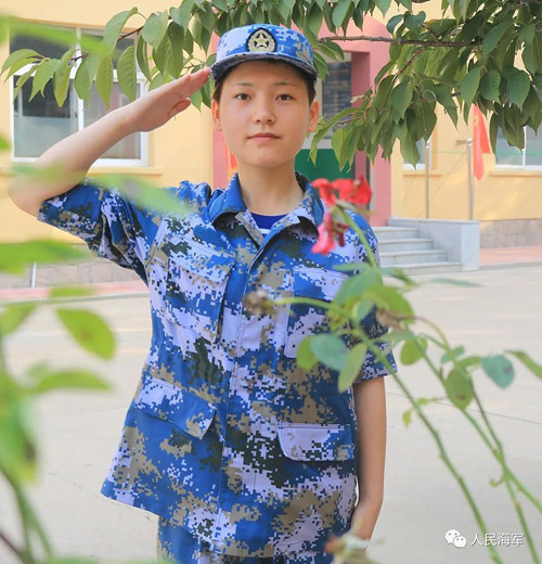 2020年度新兵たちの入隊直後と1ヶ月後のビフォーアフター寫真