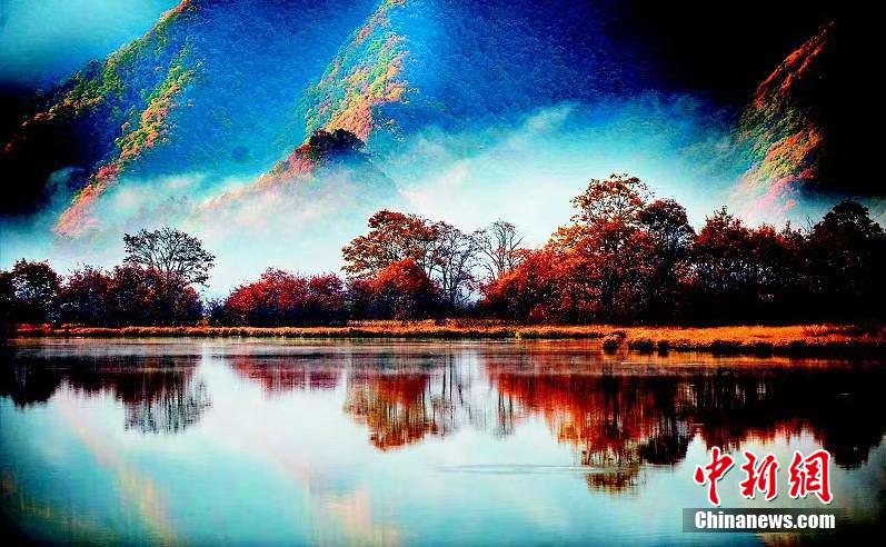 美しい神農架の風景（畫像提供?神農架林區(qū)広報部）。