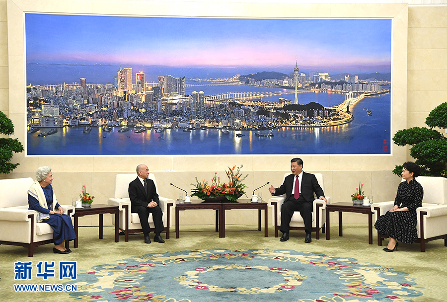 習(xí)近平國(guó)家主席「中國(guó)?カンボジア関係の新たな生命力と活力を輝かせる」