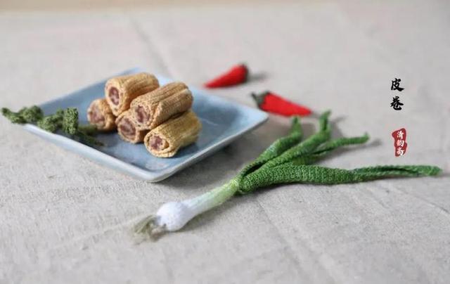 可愛(ài)くて美味しそう！グルメを「編む」女性教師　浙江省紹興