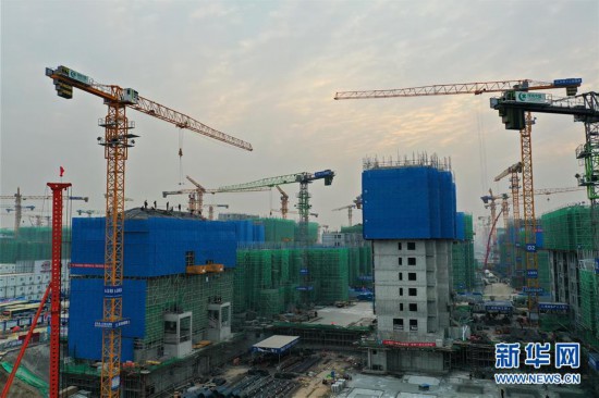 秩序立てて進(jìn)められている雄安新區(qū)容東エリアの建設(shè)