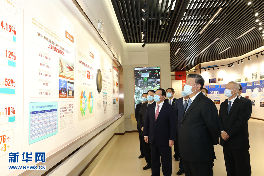 習(xí)近平総書記が浦東開発開放の推進について5つの指示