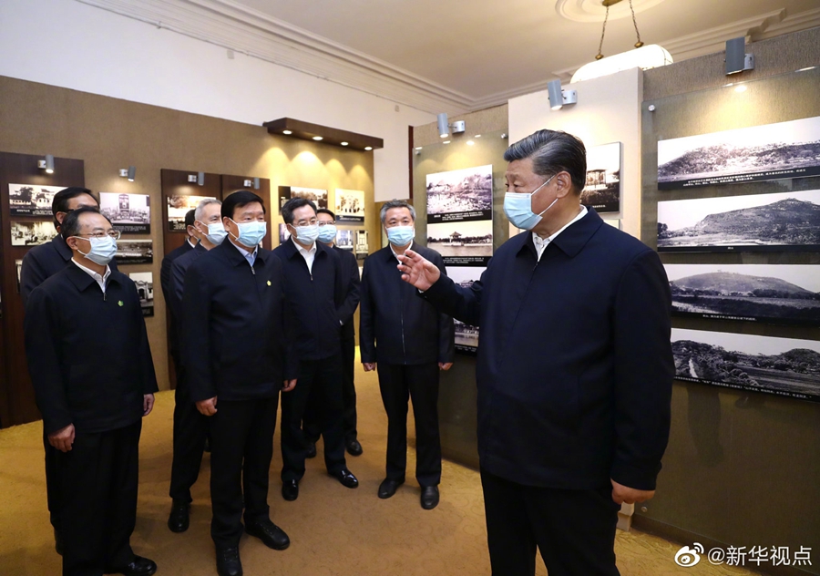 習(xí)近平総書記が長江沿岸の総合環(huán)境対策を視察