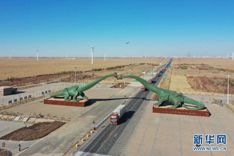 モンゴルから寄贈(zèng)された羊肉第1陣が湖北に向けて出発