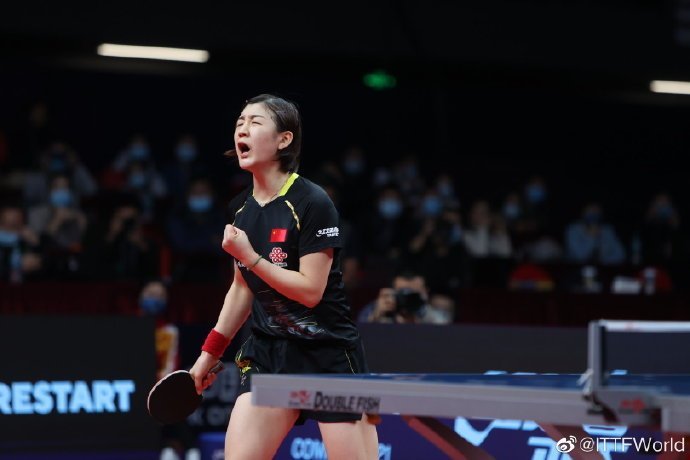 ITTFファイナルズ女子シングルス、陳夢(mèng)選手が4連覇