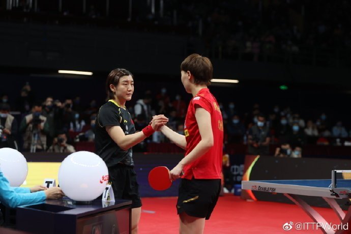 ITTFファイナルズ女子シングルス、陳夢選手が4連覇