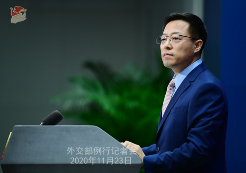 外交部、米國の「領(lǐng)空開放條約」離脫に深い遺憾の意