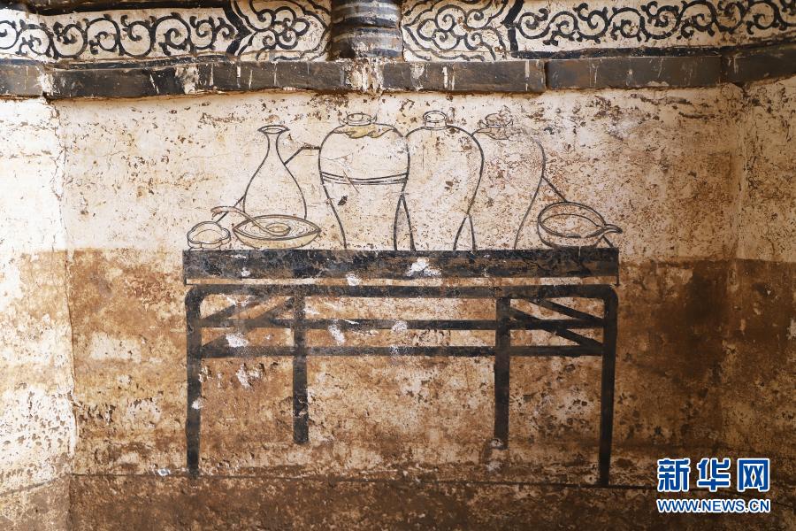 元時代の壁畫墓の様子が明らかに　山西省