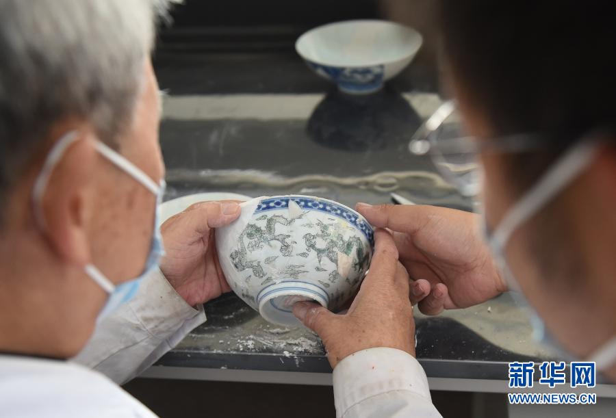 円明園で西洋樓文化財(cái)の修復(fù)作業(yè)スタート