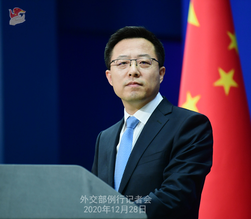 外交部、米國(guó)公館による新疆関連の虛偽情報(bào)の拡散を激しく非難