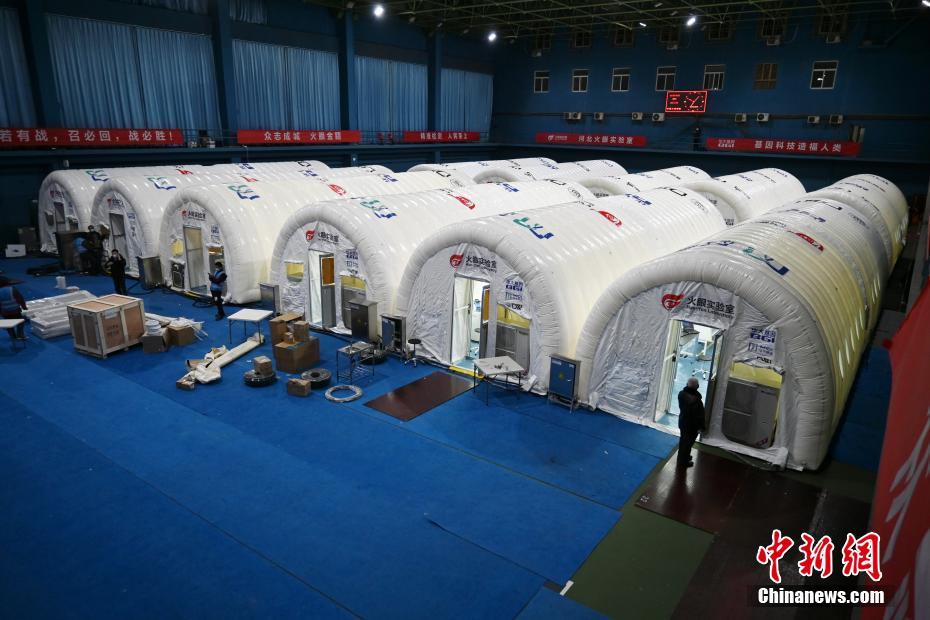 河北省石家荘「火眼実験室」　一日100萬人分のPCR検査可能