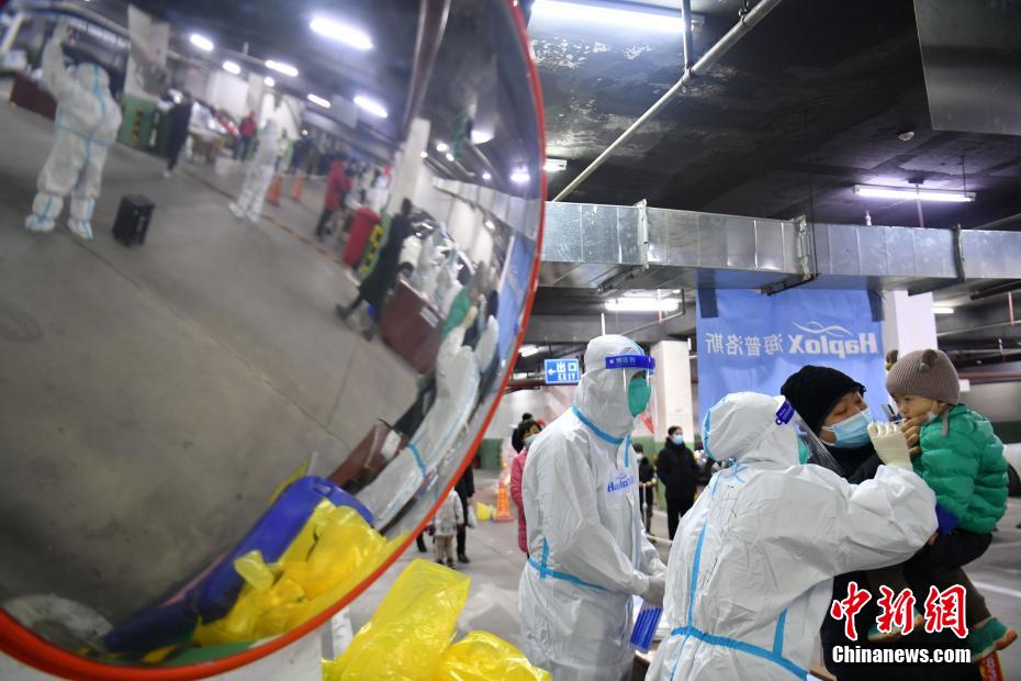 石家荘市の全市民を?qū)澫螭趣筏?回目のPCR検査の様子とは？　河北省