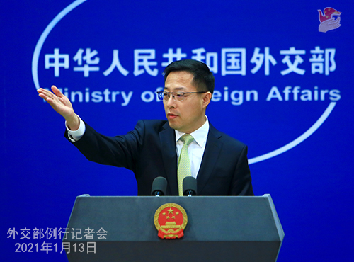 外交部、米國(guó)連大使の臺(tái)灣地區(qū)訪問中止についてコメント