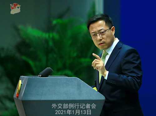 米側(cè)が他國(guó)に中國(guó)製5G機(jī)器排除を強(qiáng)要　外交部「各國(guó)の共通利益と合致せず」